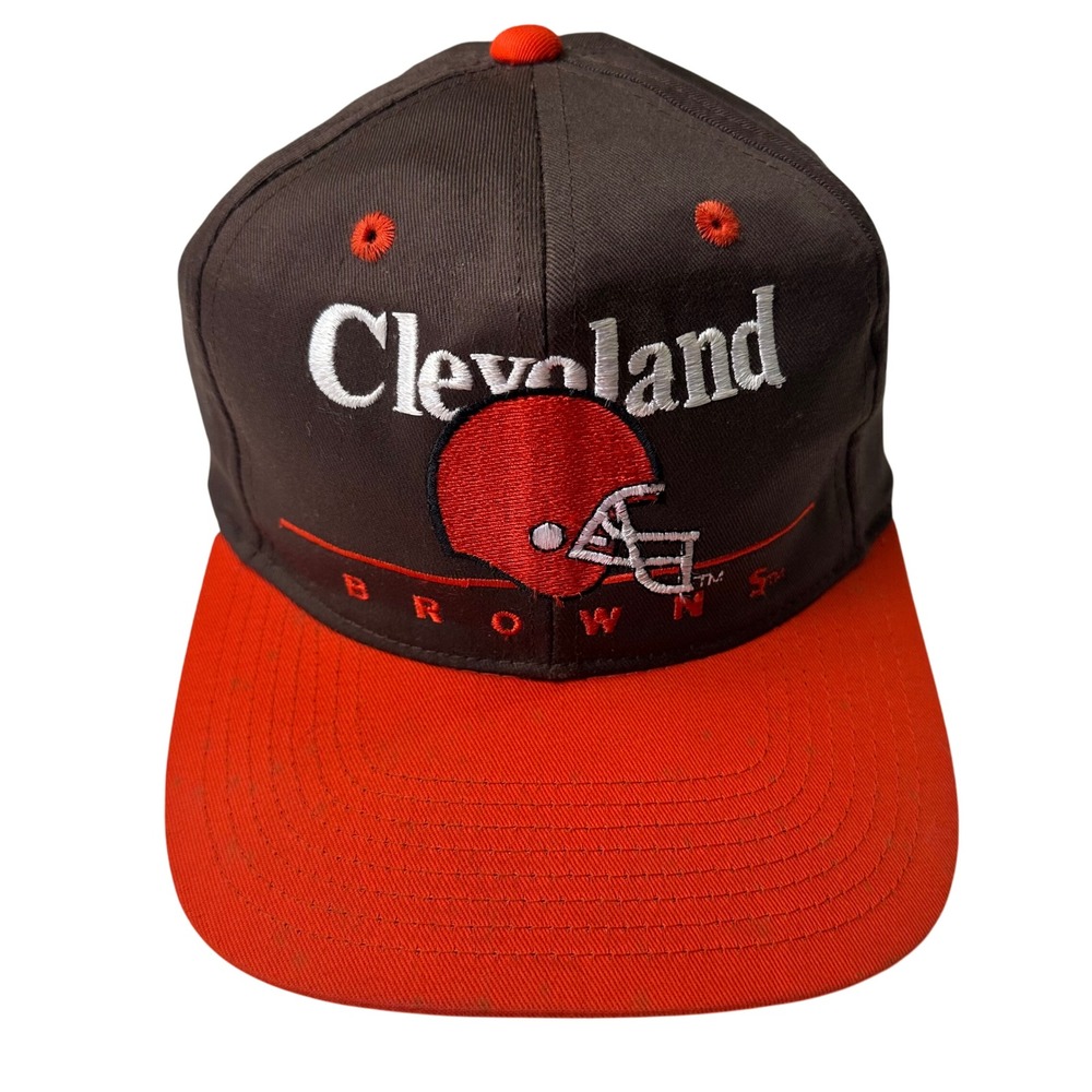 Vintage 90s Cleveland Browns NFL Football Hat Cap Eastport Adult OSFA Snapback